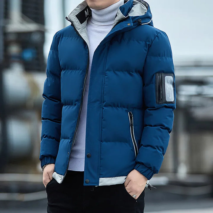 Levoire | Veste d'Hiver avec Imperméabilité et Doublure Épaissie pour Femmes Bleu