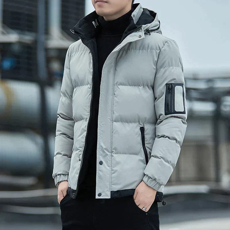 Levoire | Veste d'Hiver avec Imperméabilité et Doublure Épaissie pour Femmes Gris