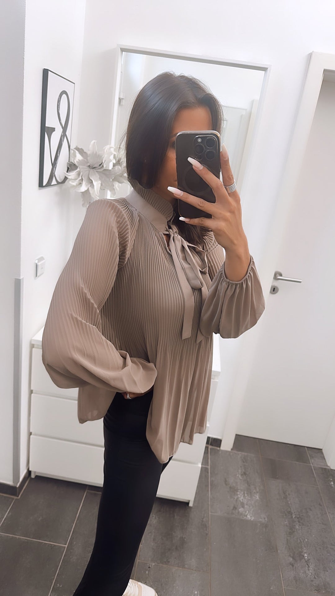 Levoire | Chemise Plissée Avec Col Corps