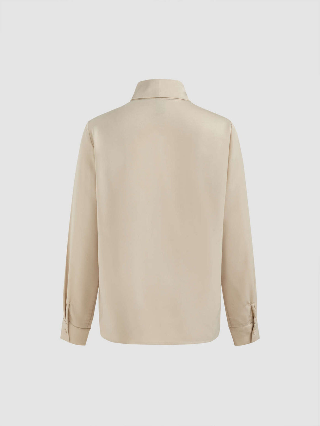 Levoire | Blouse À Manches Longues En Métal Avec Nœud