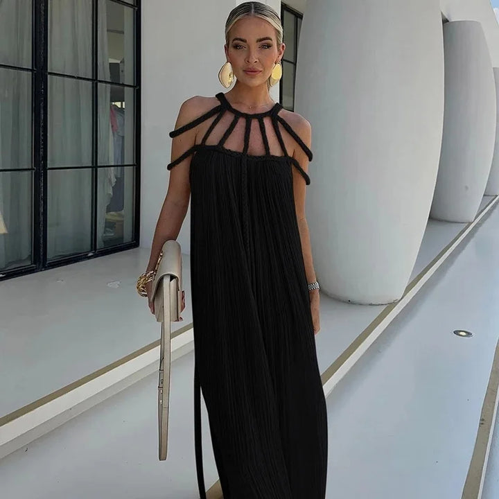 Levoire | Robe De Soirée Décontractée Noir Taille unique