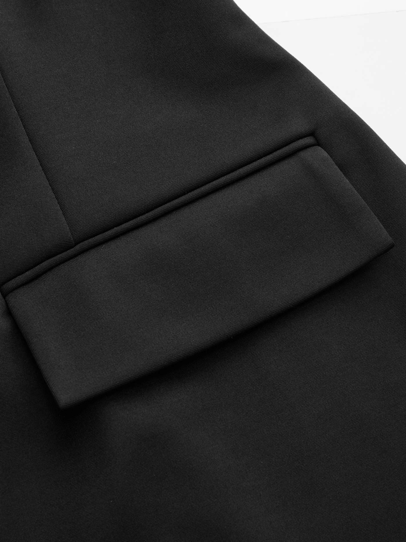 Levoire | Robe Mini À Col Rond Uni À Manches Longues