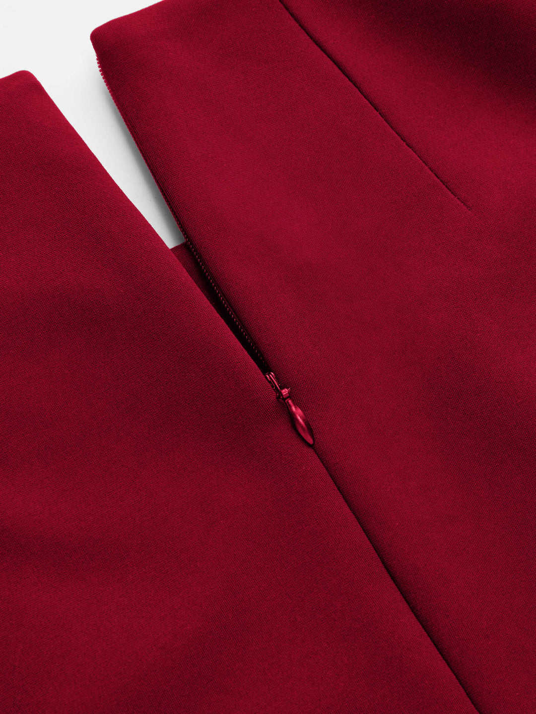 Levoire | Robe Mini À Col Rond Uni À Manches Longues