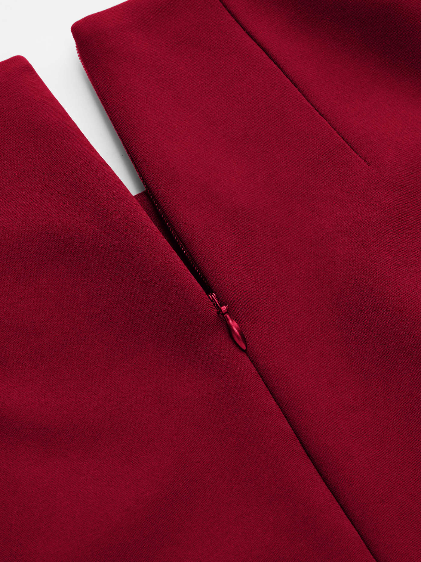 Levoire | Robe Mini À Col Rond Uni À Manches Longues