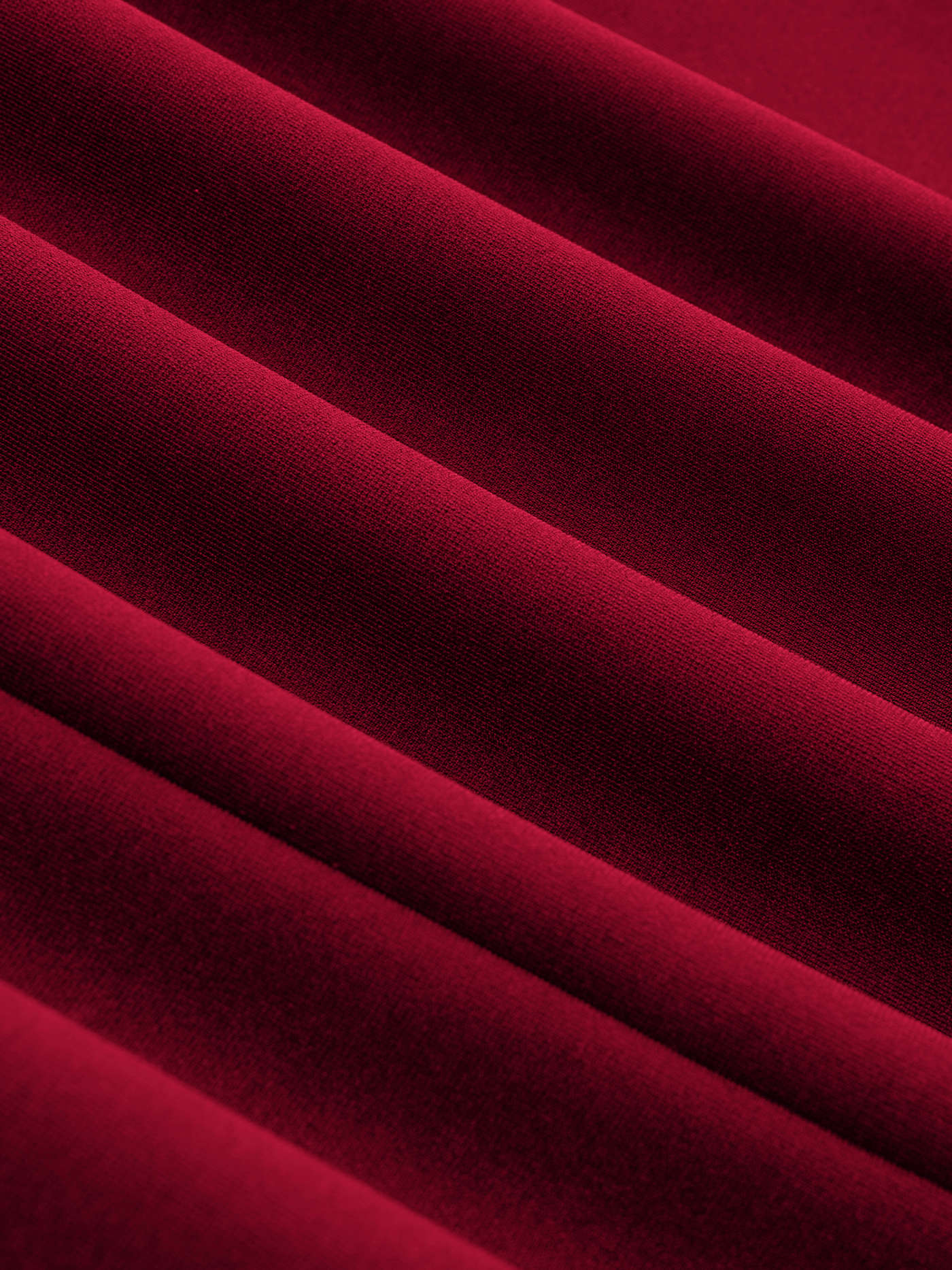 Levoire | Robe Mini À Col Rond Uni À Manches Longues