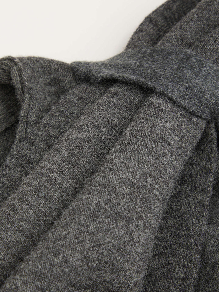 Levoire | Cardigan À Encolure Asymétrique