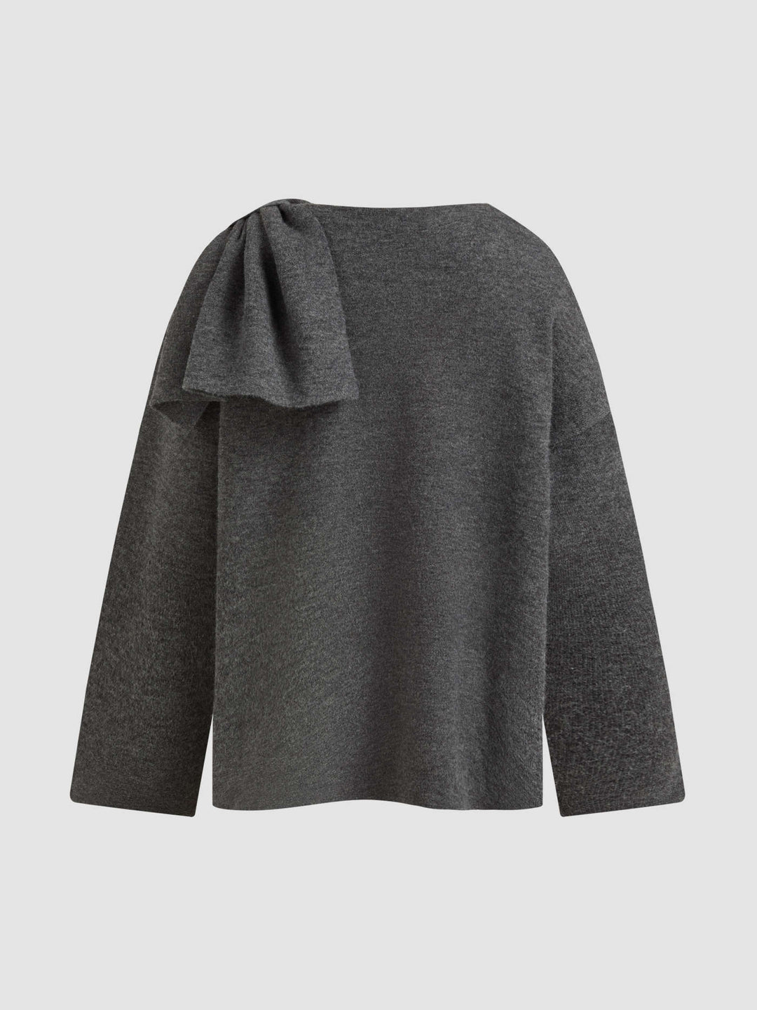 Levoire | Cardigan À Encolure Asymétrique