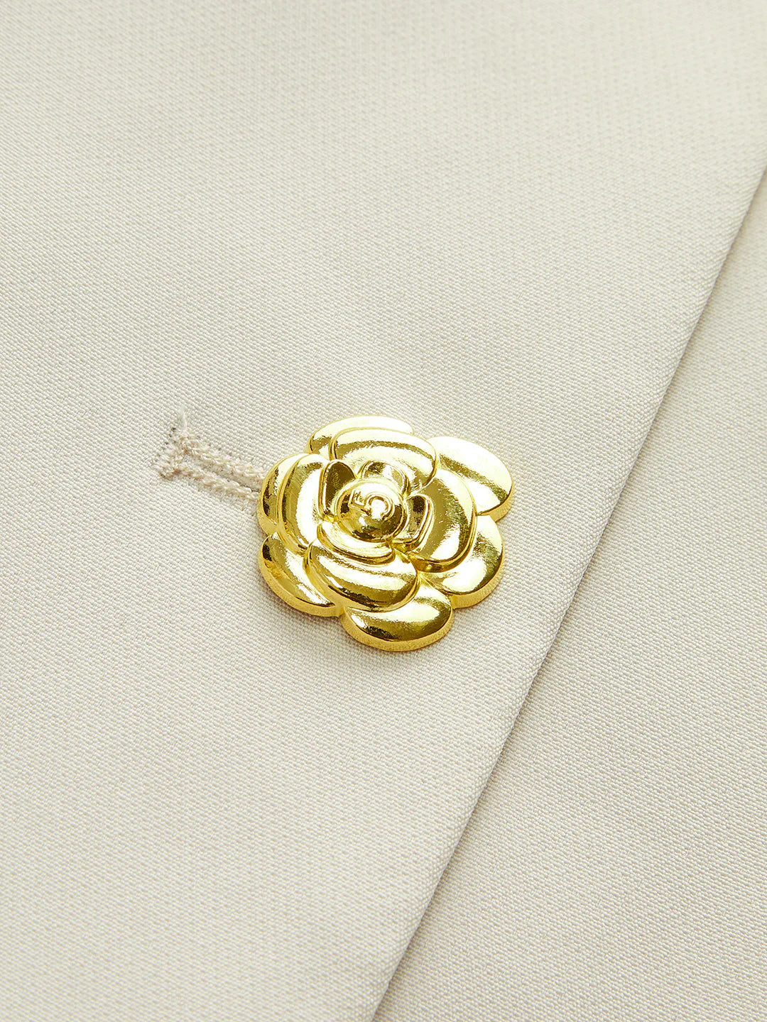 Levoire | Col Camellia-Nappi Blazer