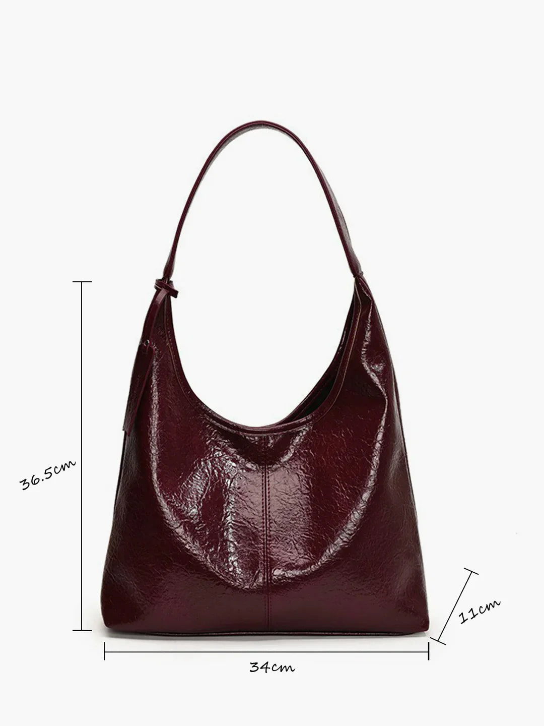Levoire | Sac Hobo Avec Fermeture À Bouton