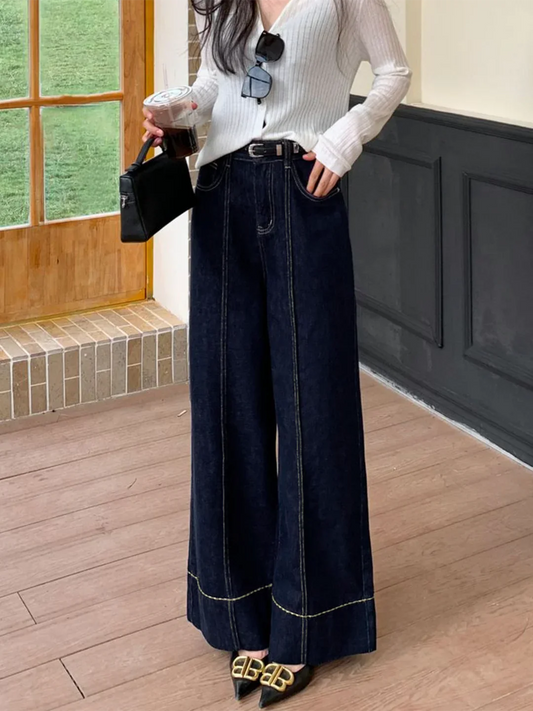 Levoire | Pantalon En Jean Large Stylé