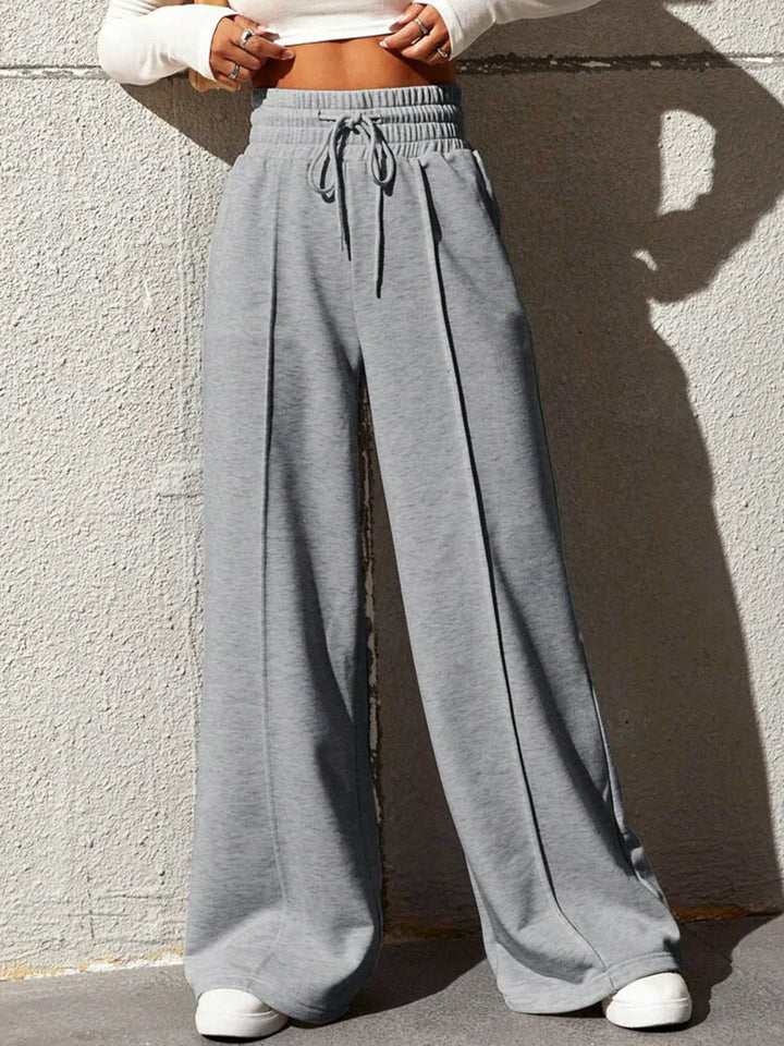 Levoire | Pantalons Larges Chic City Walk Gris