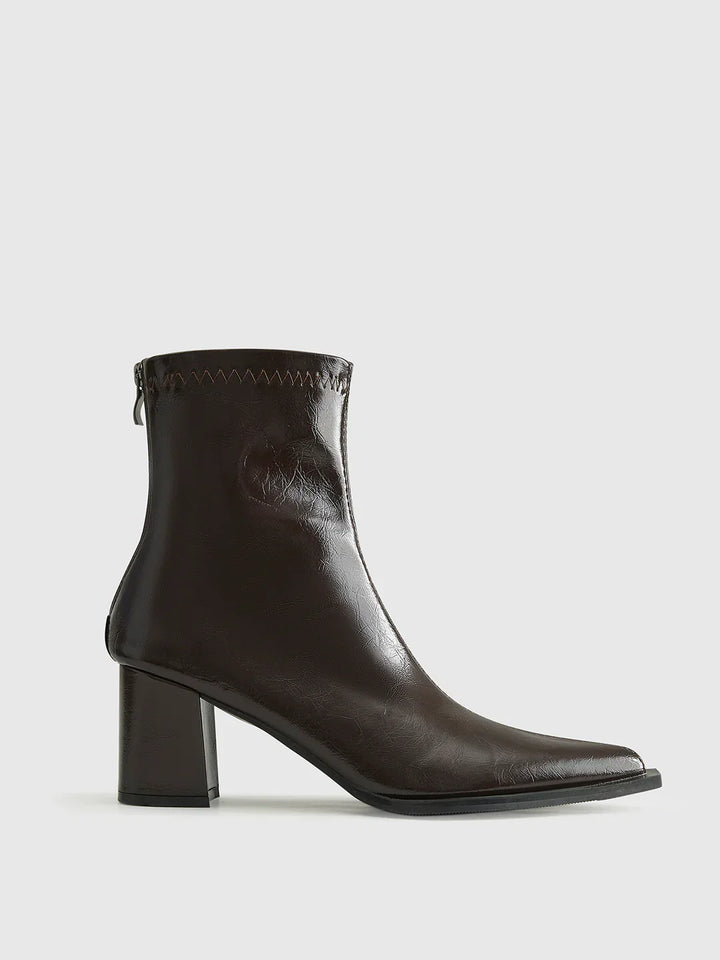 Levoire | Bottes À Cheville À Fermeture Éclair Haute