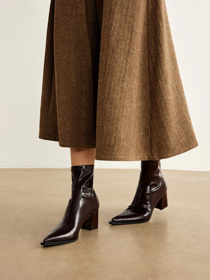 Levoire | Bottes À Cheville À Fermeture Éclair Haute