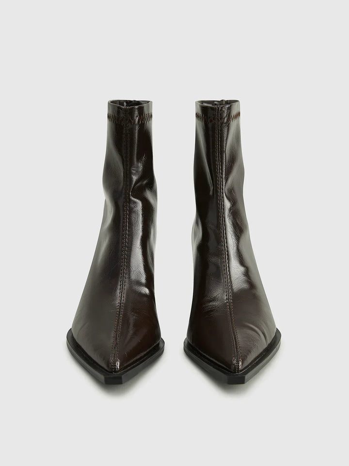 Levoire | Bottes À Cheville À Fermeture Éclair Haute