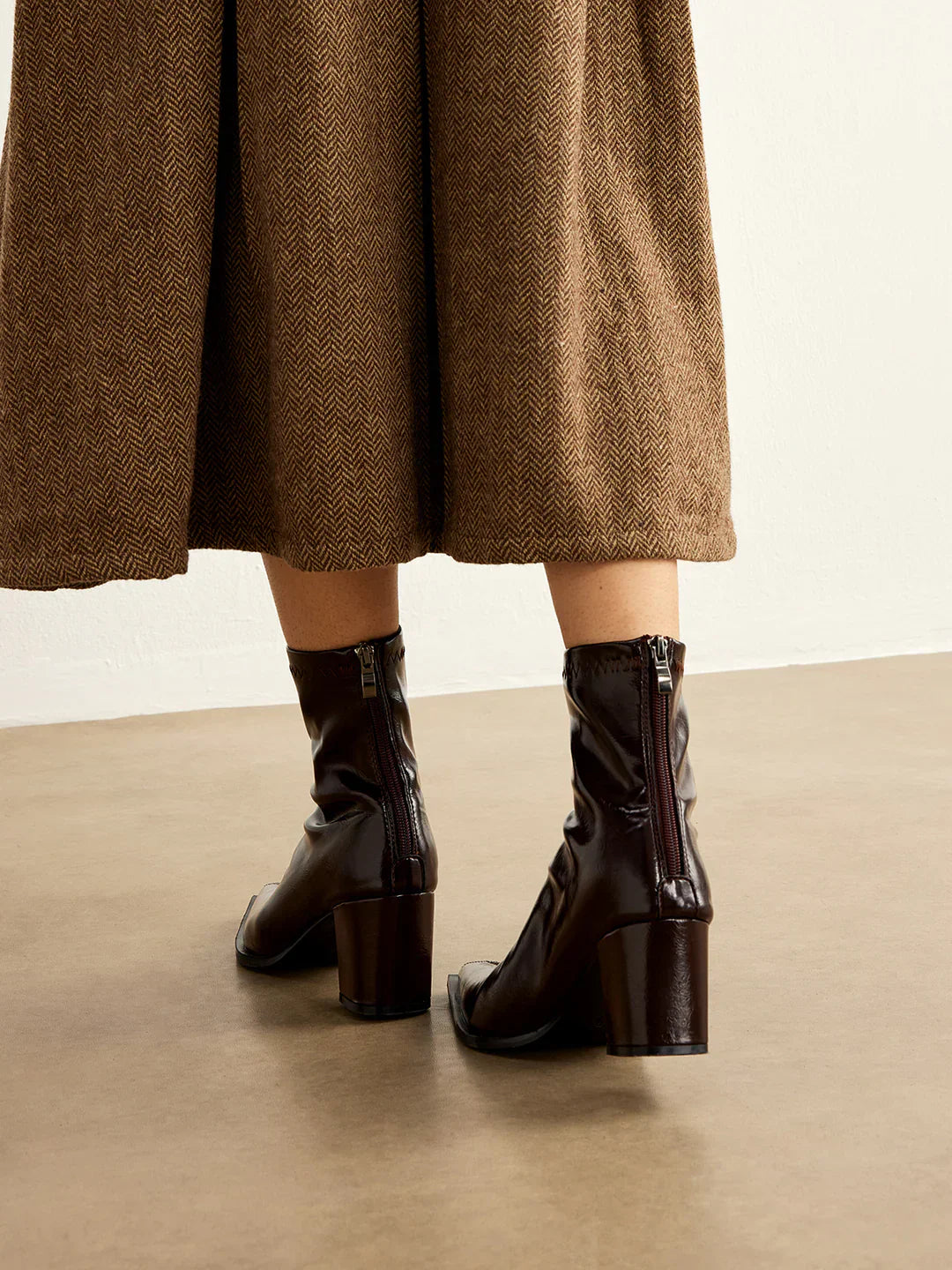 Levoire | Bottes À Cheville À Fermeture Éclair Haute