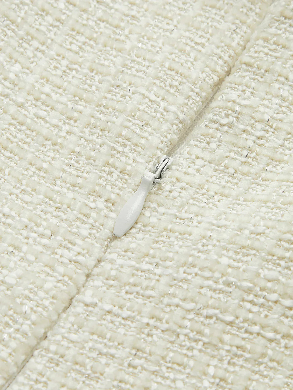 Levoire | Élégante Robe À Bretelles Plissée En Tweed