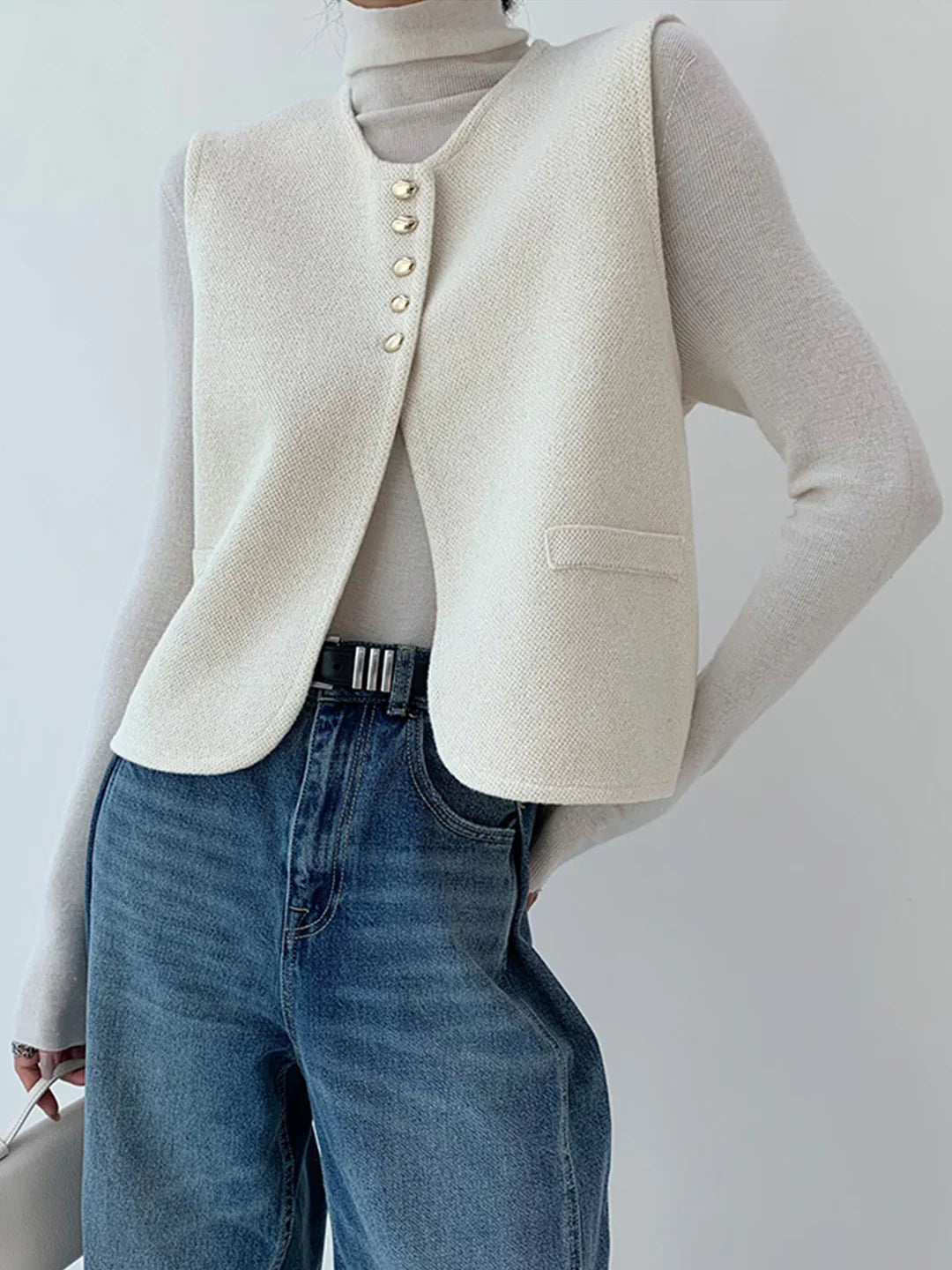 Levoire | Style Décontracté Pull En Laine Mérinos