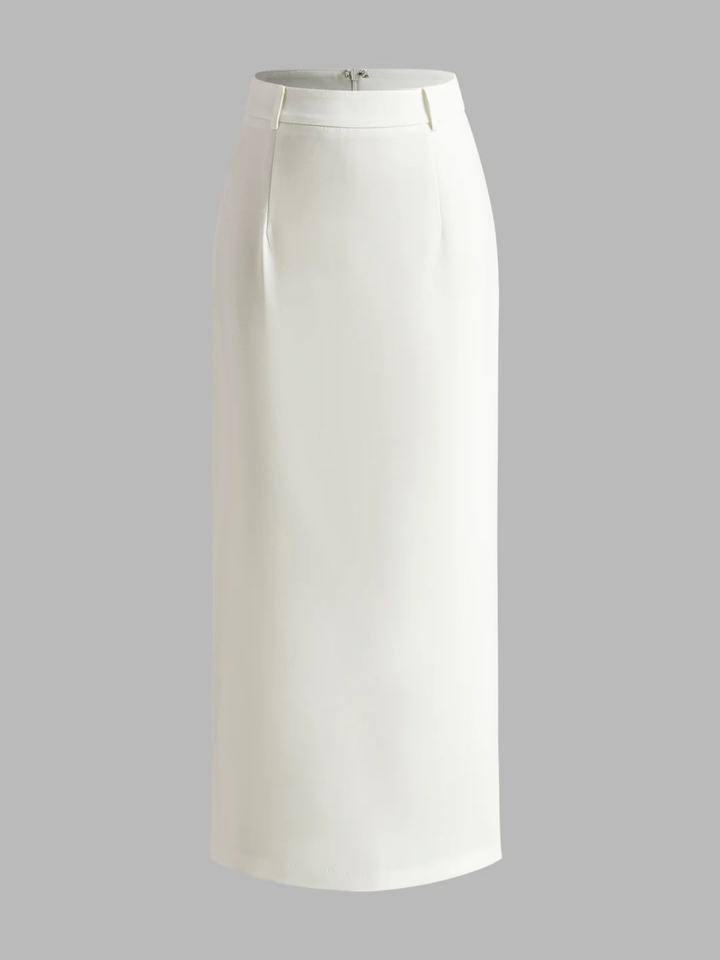 Levoire | Chemise À Col Maxi-Jupe Sans Ceinture