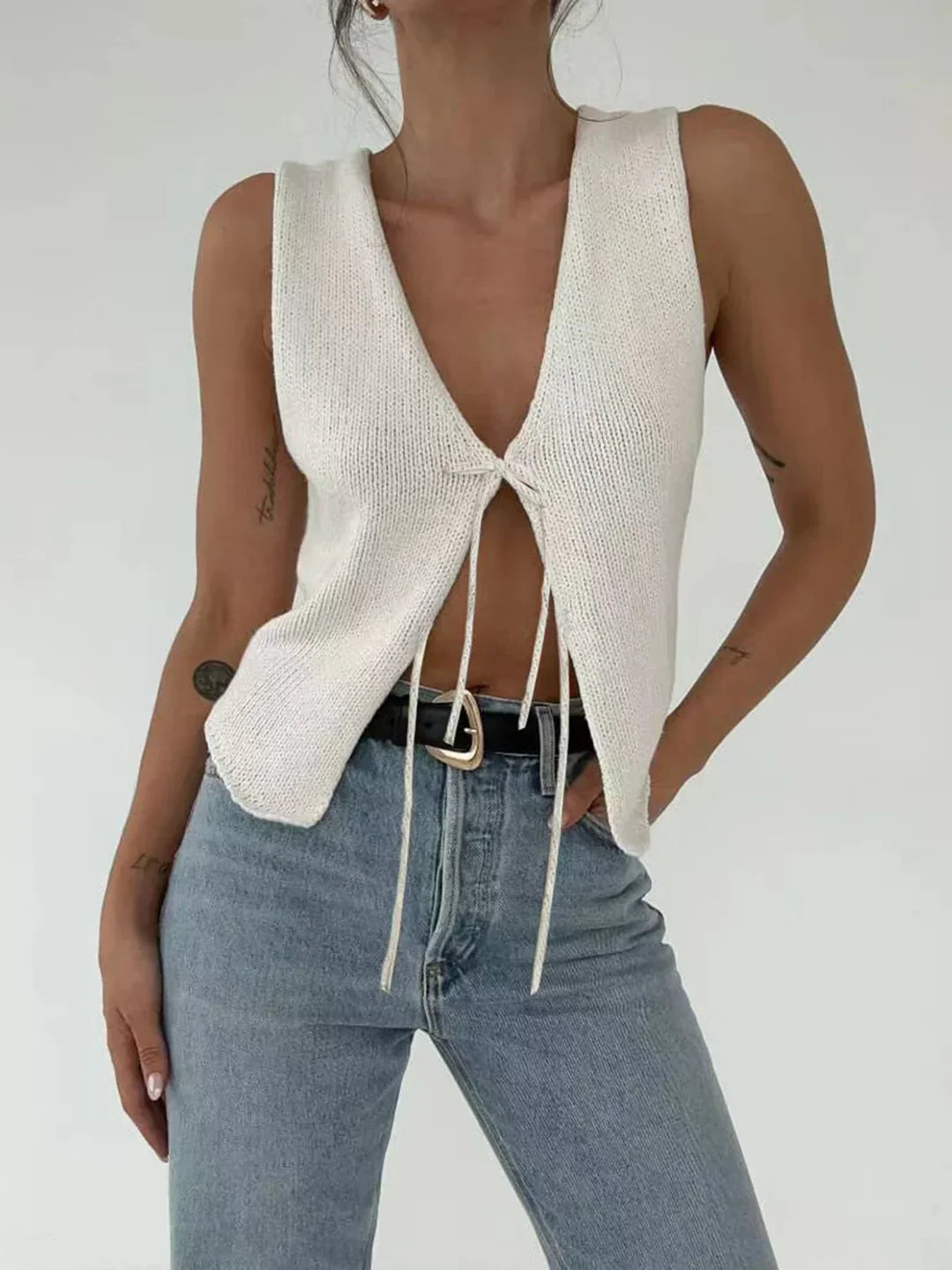 Levoire | Tricot De Boutonnière Blanc