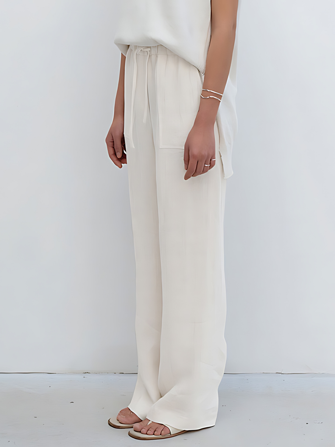 Levoire | Pantalons Droit Taille Haute