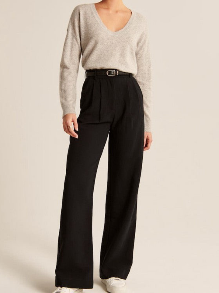 Levoire | Pantalon De Loisirs Qui Conserve Sa Forme Noir