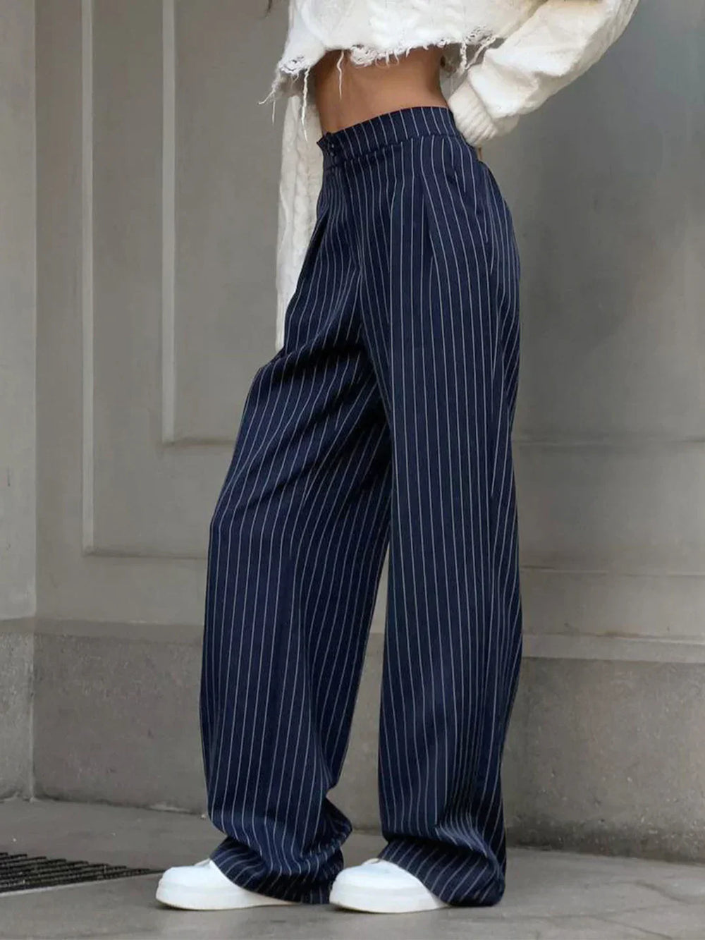 Levoire | Pantalons Larges Plissés