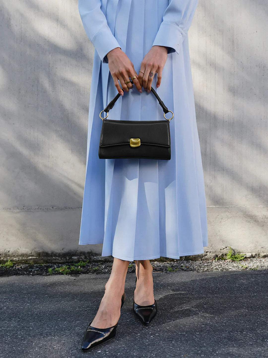 Levoire | Sac À Dos Baguette Noir Élégant