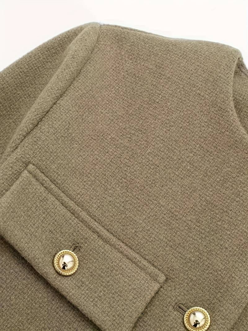 Levoire | Élégant Cardigan Vert Olive