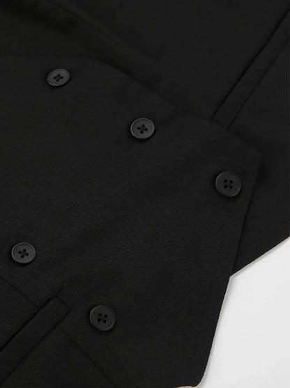 Levoire | Élégant Ensemble De Gilet En Lin & Pantalons