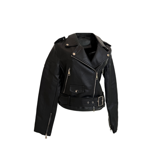 Levoire | Veste En Cuir Noble Avec Surface Lisse
