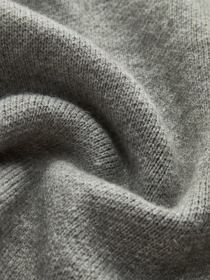 Levoire | V-Décollété Bouton Pull Doux