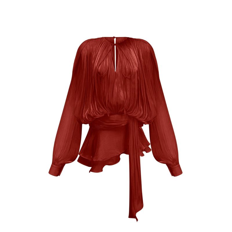 Levoire | Silhouette Fluide Avec Coupe Moderne Rot