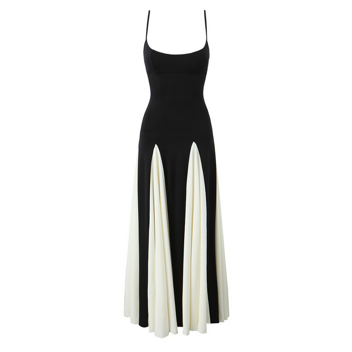 Levoire | Robe Maxi Contrast Avec Silhouette Flottante L