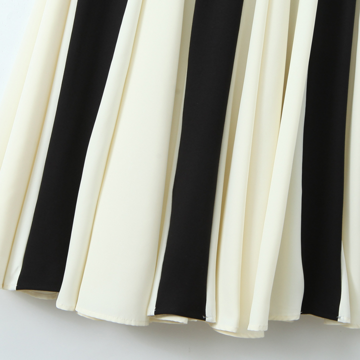Levoire | Robe Maxi Contrast Avec Silhouette Flottante