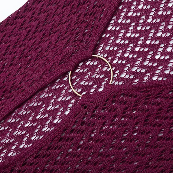 Levoire | Robe Maxi Tricot Avec Détail Découpé