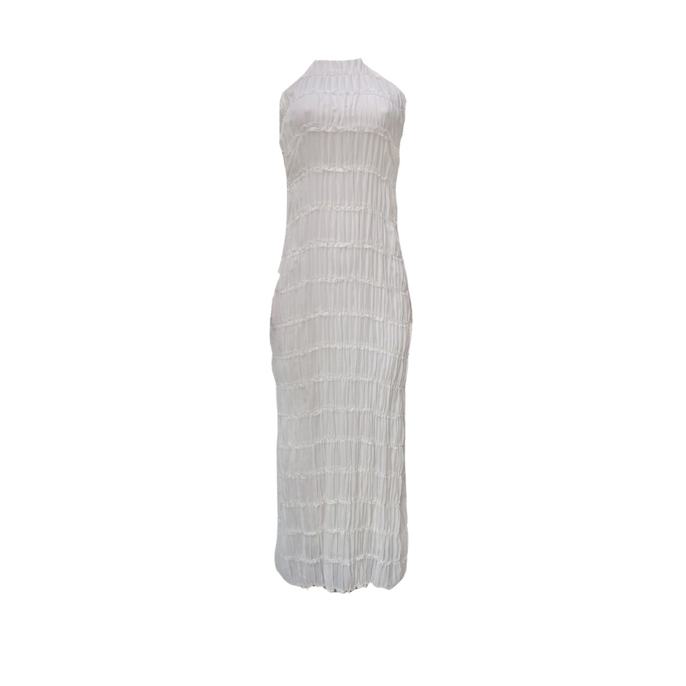 Levoire | Robe Ajustée Au Dos Blanc