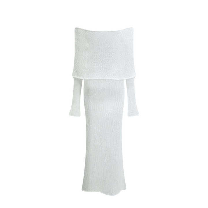 Levoire | Robes Maxi Transparentes Avec Design Off Shoulder