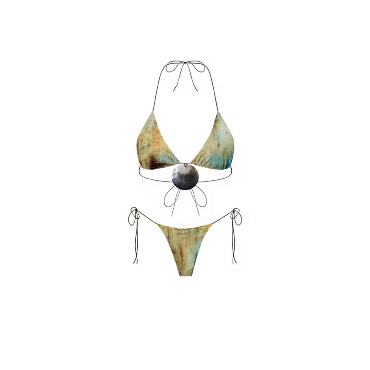 Levoire | Maillot De Bain En Art & Sarong Maxi