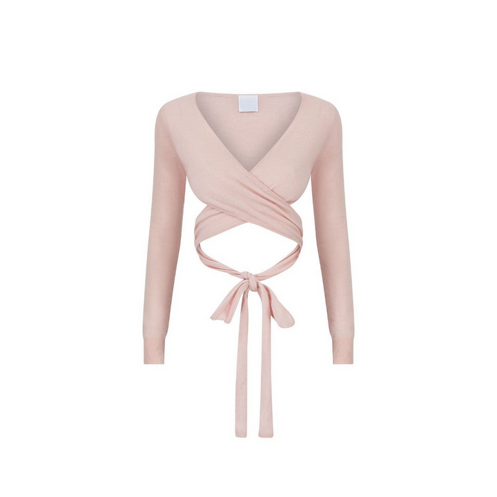 Levoire | Haut De Bikini Enveloppant En Rose Clair L
