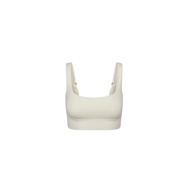Levoire | Sculpt Bra Sport Bralette Avec Dos Racer Blanc