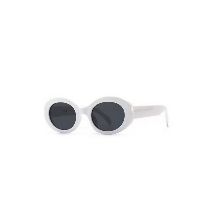 Levoire | Lunettes De Soleil Tendance Avec Verres Sombres Blanc