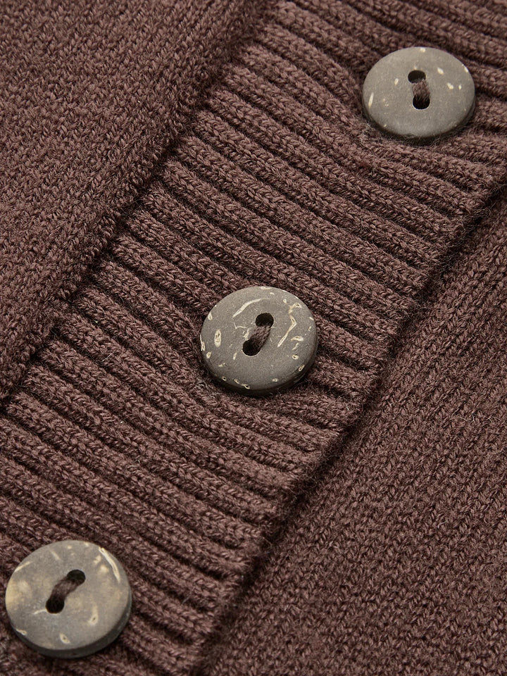 Levoire | Ensemble Cardigan Tricoté et Jupe Plissée Élégante