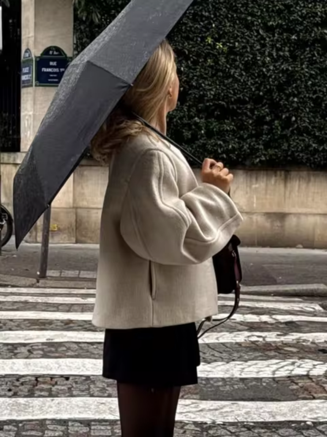 Levoire | O-Cou Panneau Court Veste