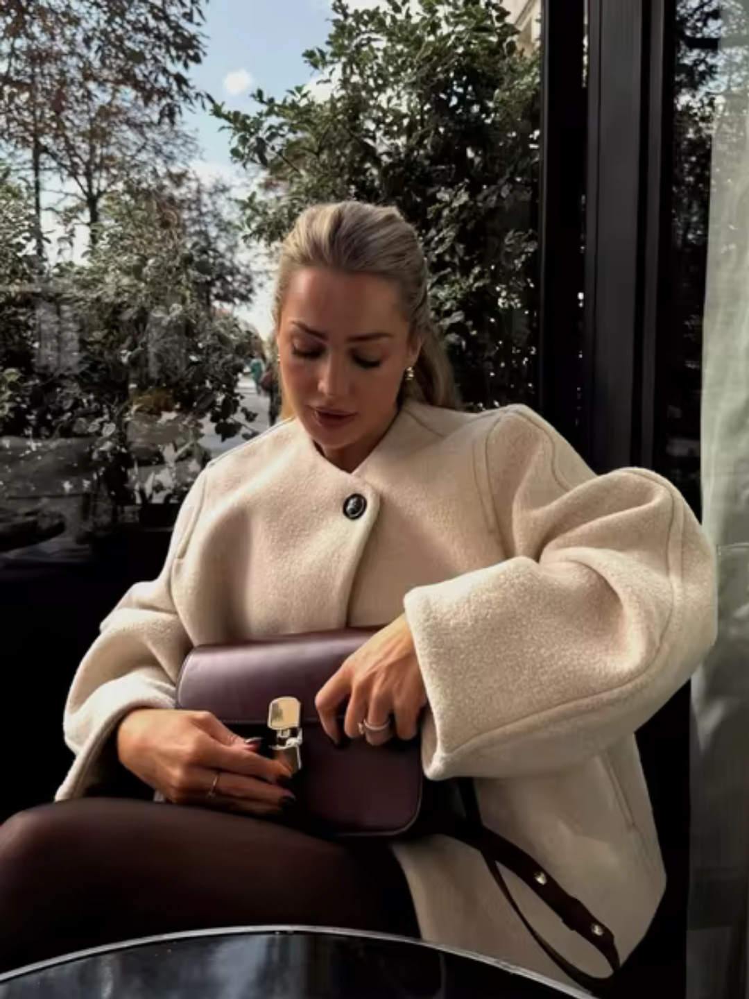 Levoire | O-Cou Panneau Court Veste