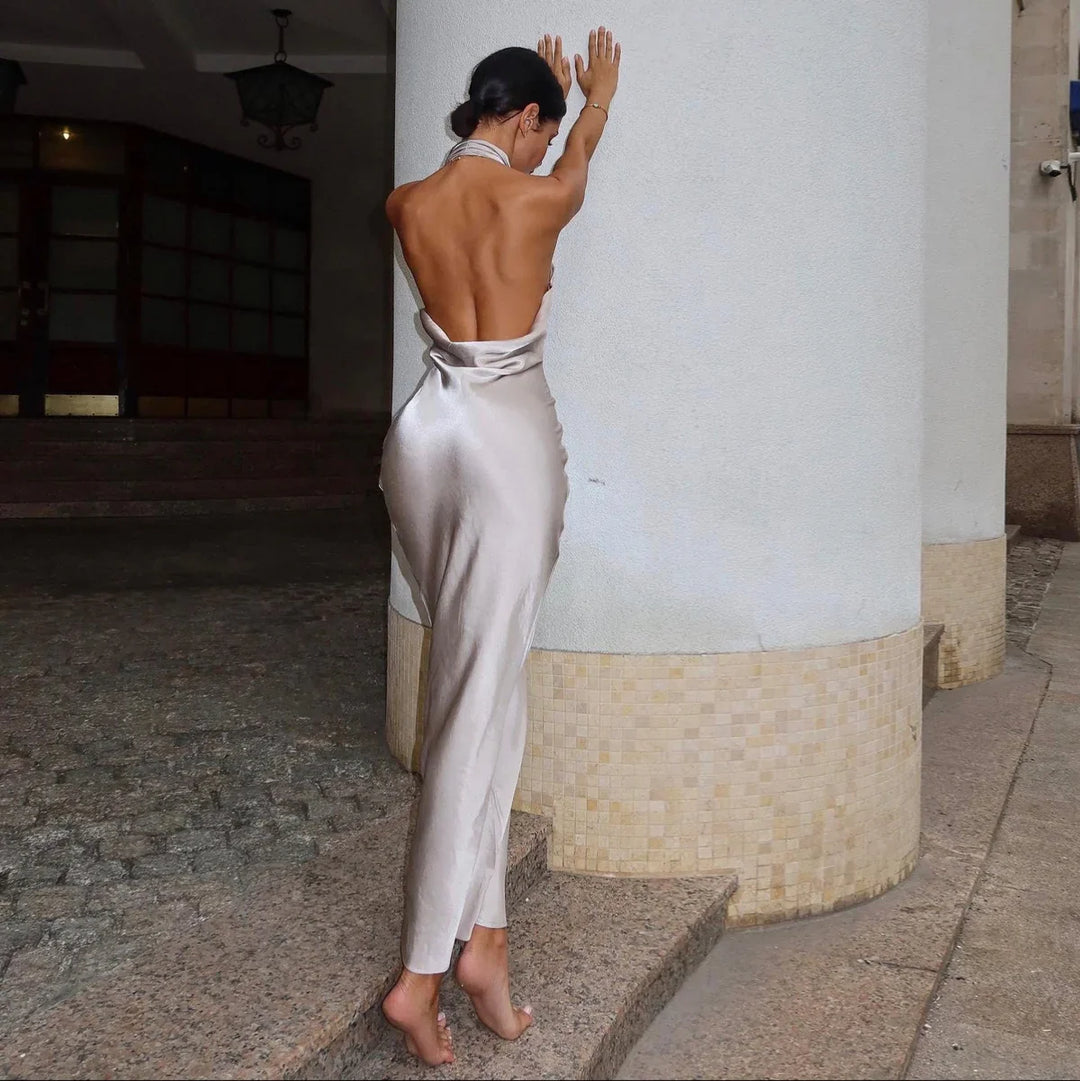 Levoire | Robe Satin Élégance
