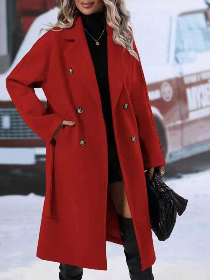 Levoire | Trench-Coat À Double Rabat Inversé Adapté