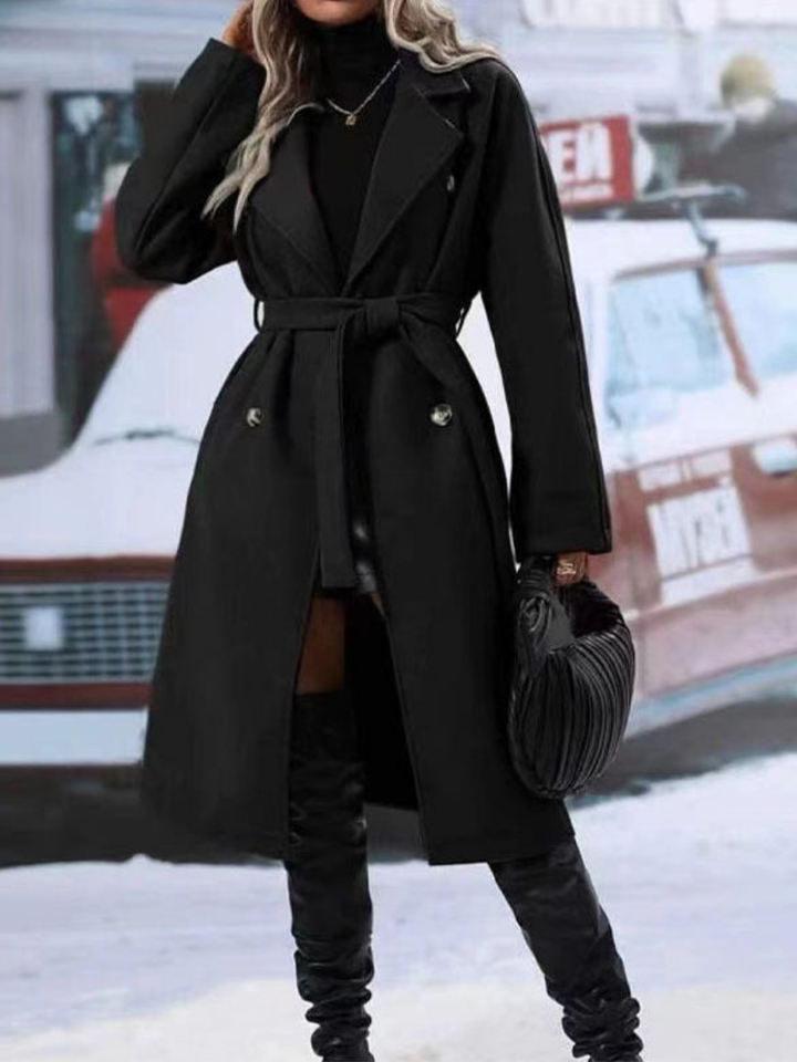 Levoire | Trench-Coat À Double Rabat Inversé Adapté