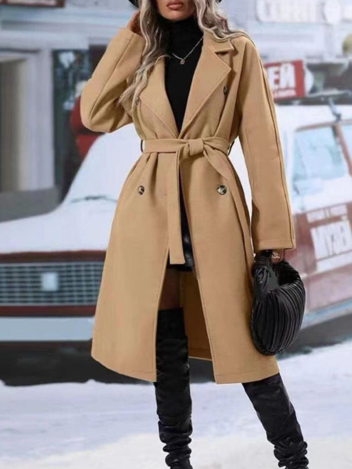 Levoire | Trench-Coat À Double Rabat Inversé Adapté