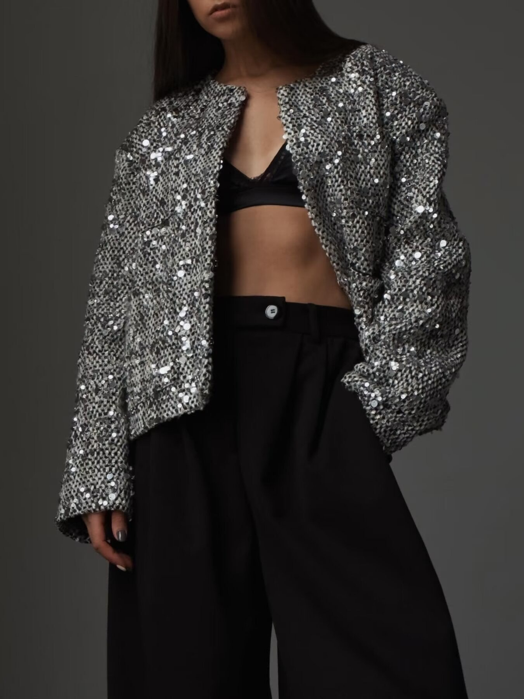 Levoire | Veste En Tweed Pailletée