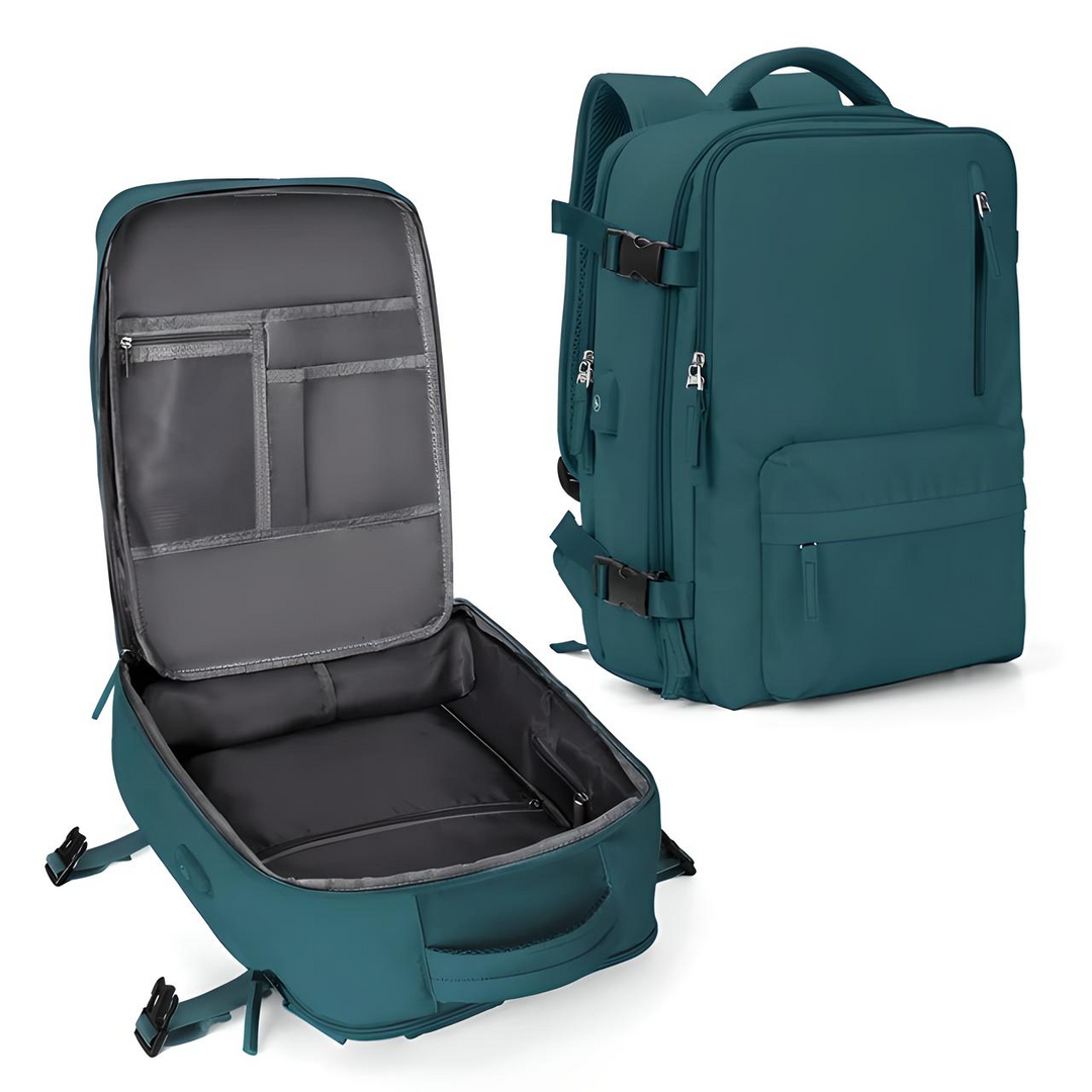 Levoire | Sac À Dos Extensible Pour Bagages À Main Vert foncé